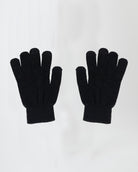 My Accessories London Plain Knitted Gloves in Black | Touchscreen | Plain | Knitted | Basic | Basics | Essential | Minimal