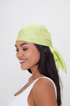 Multiway Headscarf in Green | Bandana | Top | Neck Tie | Glam | Festival | Party | Brunch  | Lime | Women's Accessory | Accessory | Holiday | Beach | Summer 