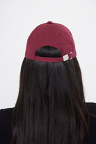 Women's Burgundy Baseball Cap