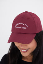 Women's Burgundy Baseball Cap