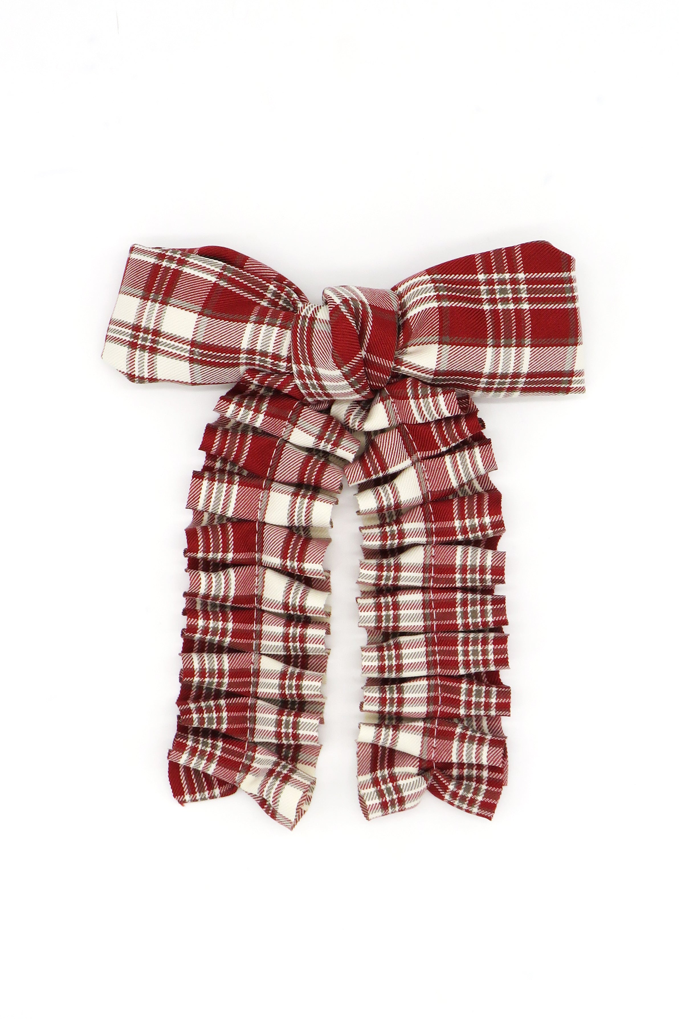 Red Check bow | Double layer bow | Oversized Bow | My Accessories London Bow | Red Check | Red Hair Bow | Check Bow | Best Hair Bow| Woman's Bow| Oversized Red Bow | Large Bow | Oversized bow