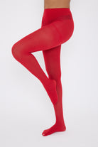 My Accessories London Plain Tights in Red | My Accessories London Tights | Red Tights | Red Plain Tights | Plain Tights | Womens Tights | Women's Accessories