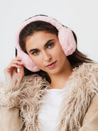 Fluffy Faux-Fur Earmuffs in Pink | Fluffy | Baby pink | Coquette | Lolita | 90s | Soft e girl | Plaza Core | Ski | Skiing | Winter Accessories | Autumn Accessories | Winter | Autumn | Pretty |