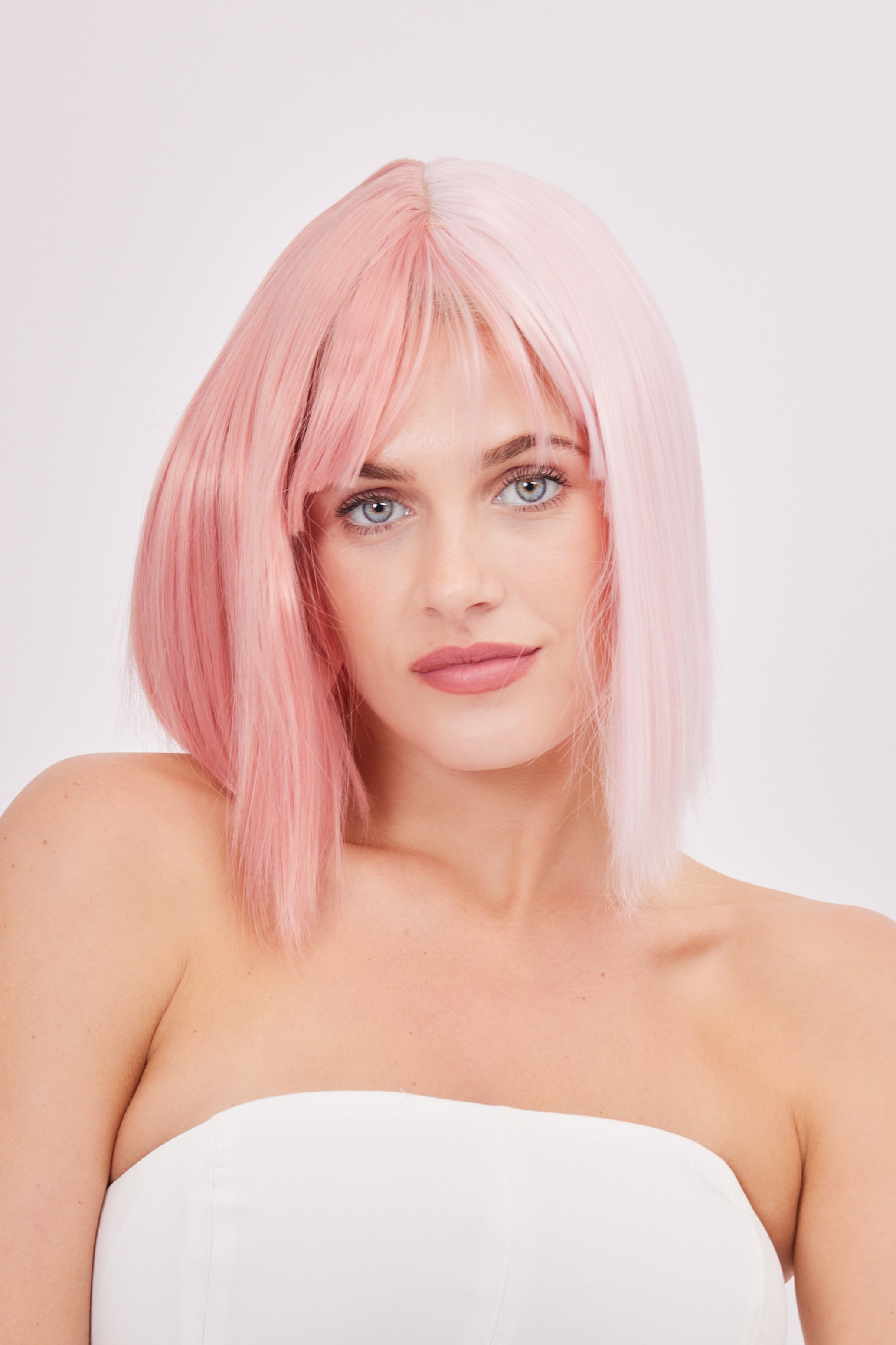 Pink Wig Halloween Accessories My Accessories London