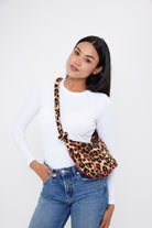 Leopard Print Bag | Womens leopard bag | Leopard Sling Bag | Red Leopard fashion | Sling bag | Crossbody Bag | Animal print Bag | Ladies Bag | My Accessories London Leopard Bag | Knotted Bag | Leopard knotted bag