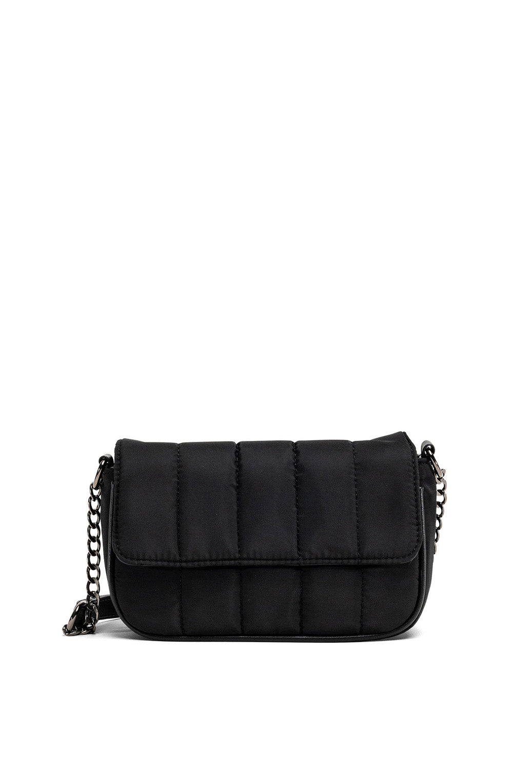 Nylon Crossbody Bag - Black - Woman - Crossbody Bags 