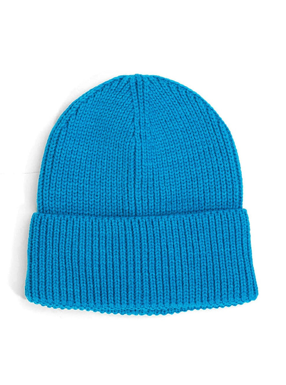 My Accessories London Recycled Beanie in Blue | Hat | Women's Accessories | Basics | Autumn | Winter | knitted | Ski Accessories | Women's Accessories | Ski | Autumn accessories | Winter accessories | Fall Accessories | Fall | Autumn | Accessories | Accessory | Streetwear | Bright | indie | 